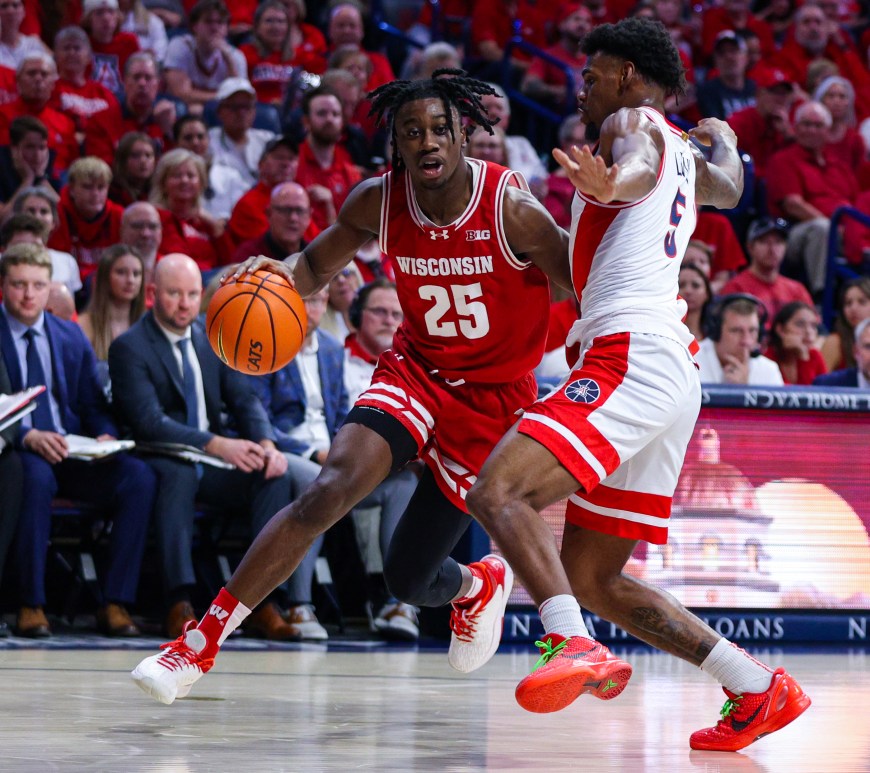 A photo of John Blackwell for the Wisconsin Badgers Men's Basketball team