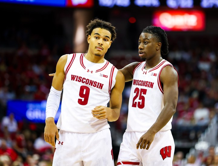 PHOTO GALLERY: Badgers flex offensive firepower against Holy Cross